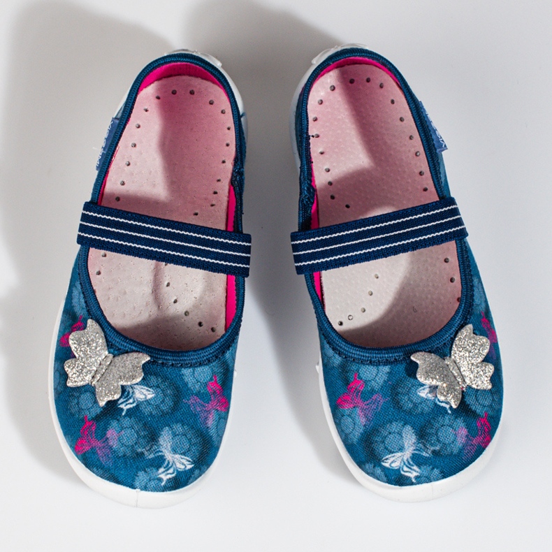 Pantuflas Viggami azul para niña 1 Pantuflas Viggami azul para niña 1