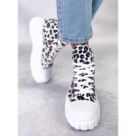 BM zapatillas altas Lion Leopard con estampado de leopardo beige 1 BM zapatillas altas Lion Leopard con estampado de leopardo beige 1