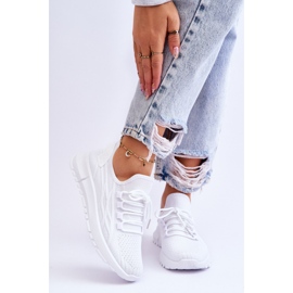 FB2 Zapatillas deportivas sin cordones para mujer White Rosett blanco 1