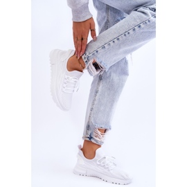 FB2 Zapatillas deportivas sin cordones para mujer White Rosett blanco 2