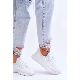 FB2 Zapatillas deportivas sin cordones para mujer White Rosett blanco 3