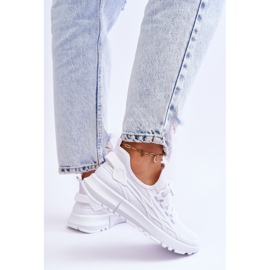 FB2 Zapatillas deportivas sin cordones para mujer White Rosett blanco 5