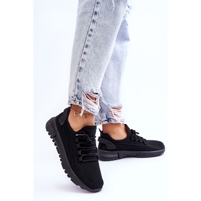 FB2 Zapatillas deportivas sin cordones para mujer Black Rosett negro 2