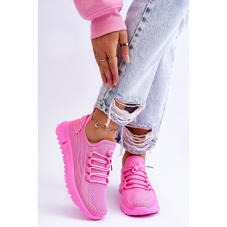 FB2 Zapatillas deportivas sin cordones para mujer Rosa Rosett 1
