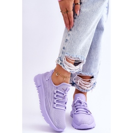 FB2 Zapatillas sin cordones para mujer Violeta Rosett púrpura 2