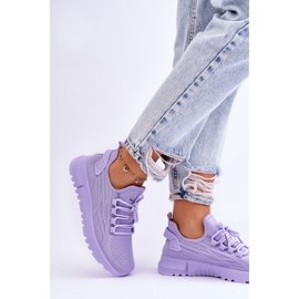 FB2 Zapatillas sin cordones para mujer Violeta Rosett 3