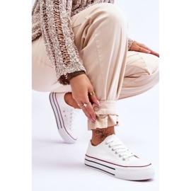 FB2 Zapatillas De Mujer On A Massive Platform White Ember blanco 6