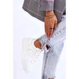 FB2 Deportivas Mujer Bexley High Platform Blancas blanco 3