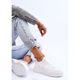 FB2 Deportivas Mujer Bexley High Platform Blancas blanco 4