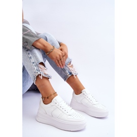 FB2 Deportivas Mujer Bexley High Platform Blancas blanco 6
