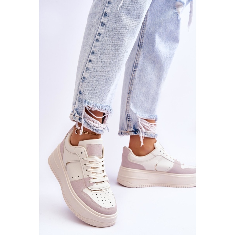 Bexley Mujer Plataforma Alta Deportivas Beige Claro 2 Bexley Mujer Plataforma Alta Deportivas Beige Claro 2