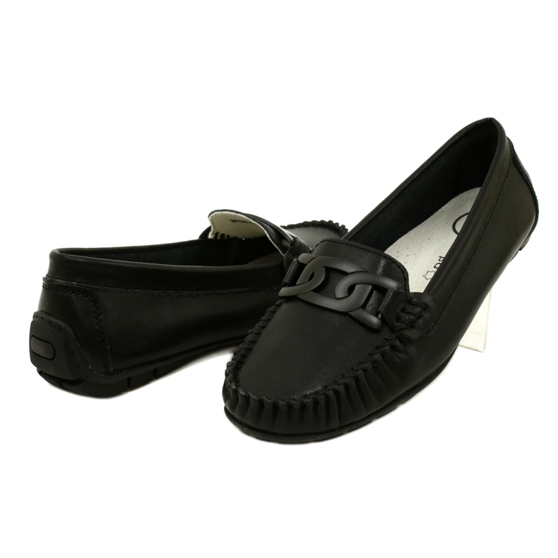 Mocasines Mujer en Piel Filippo DP4547 Negro 4