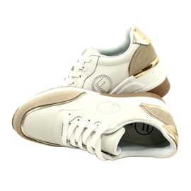 Filippo DP4660/23 WH BE Calzado deportivo con cordones de mujer Blanco y Beige 5 Filippo DP4660/23 WH BE Calzado deportivo con cordones de mujer Blanco y Beige 5