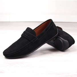 Mocasines slip-on hombre ante negro McKeylor 2259 5