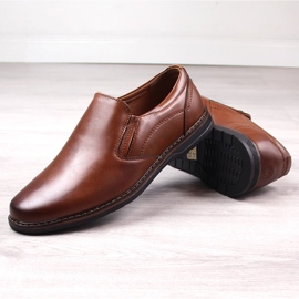 Slip-on hombre marrón eVento 4093 4