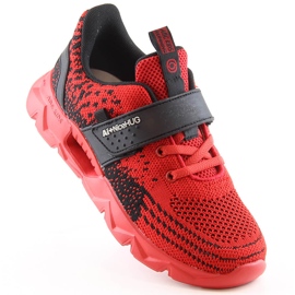 Atletico Deportivas infantiles velcro rojas B91230217 negro 1 Atletico Deportivas infantiles velcro rojas B91230217 negro 1