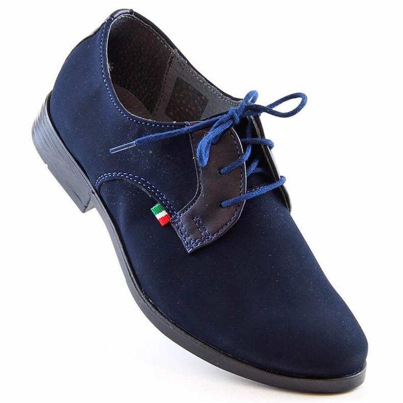 Zapato de vestir niño Kornecki 6120 azul marino 1