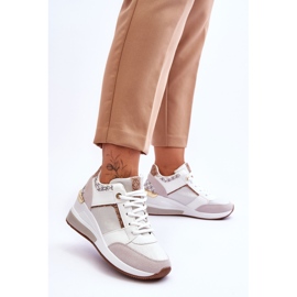 Deportivas Mujer Cuña Chevre Blanco 2 Deportivas Mujer Cuña Chevre Blanco 2