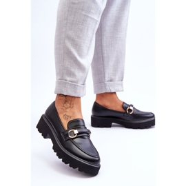 Mocasines Mujer Piel Negro Camerin 2