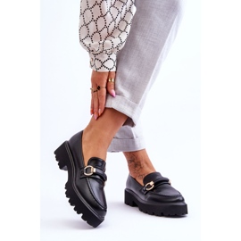 Mocasines Mujer Piel Negro Camerin 1