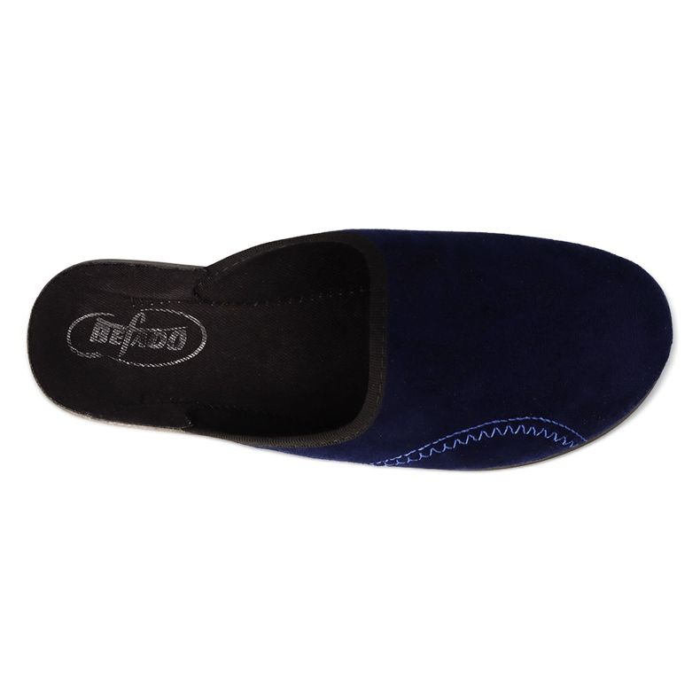Pantuflas mujer befado pu 552D019 azul marino 3