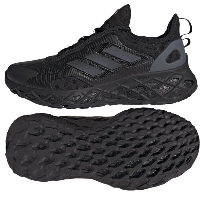 Zapatillas running adidas Web Boost Jr HQ4210 negro 1 Zapatillas running adidas Web Boost Jr HQ4210 negro 1