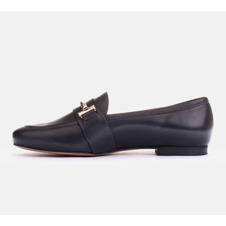 Marco Shoes mocasines dorados negro 1