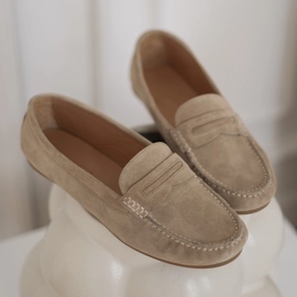 Marco Shoes Mocasines ante beige 9