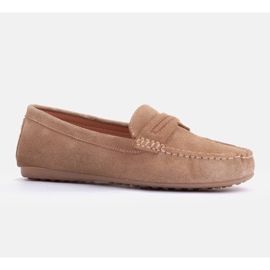 Marco Shoes Mocasines ante beige 4