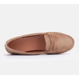 Marco Shoes Mocasines ante beige 7