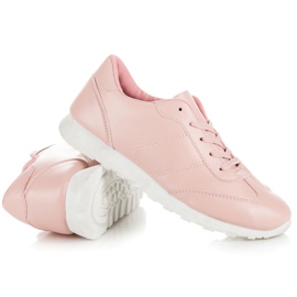 Vices New Collection zapatos de mujer atados rosado 4