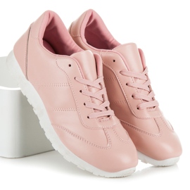 Vices New Collection zapatos de mujer atados rosado 1