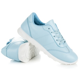 Vices New Collection zapatos de mujer atados azul 3