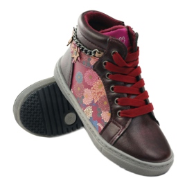 American Club Botines ADI American 10108 rosa multicolor 3