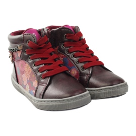 American Club Botines ADI American 10108 rosa multicolor 4