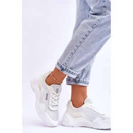 Zapatillas Deportivas Mujer Tejido Memory Foam System Big Star LL274A064 Blanco 2 Zapatillas Deportivas Mujer Tejido Memory Foam System Big Star LL274A064 Blanco 2