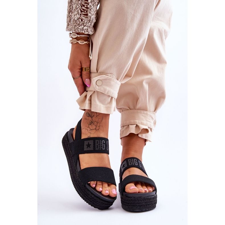 Sandalias Mujer Big Star LL274856 Negro 1