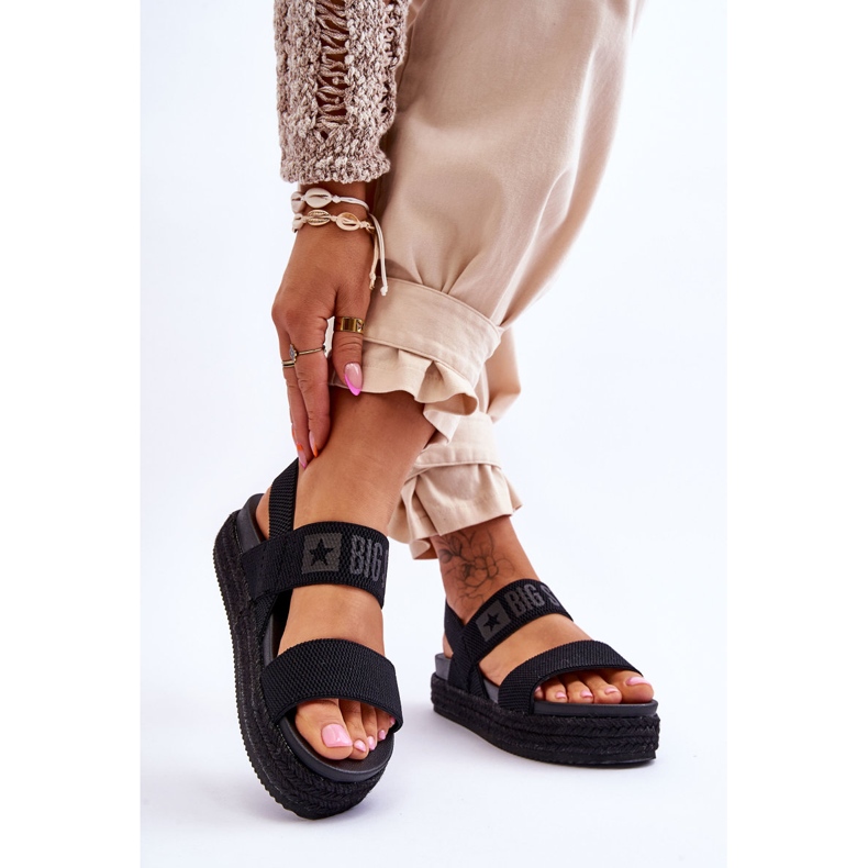 Sandalias Mujer Big Star LL274856 Negro 2