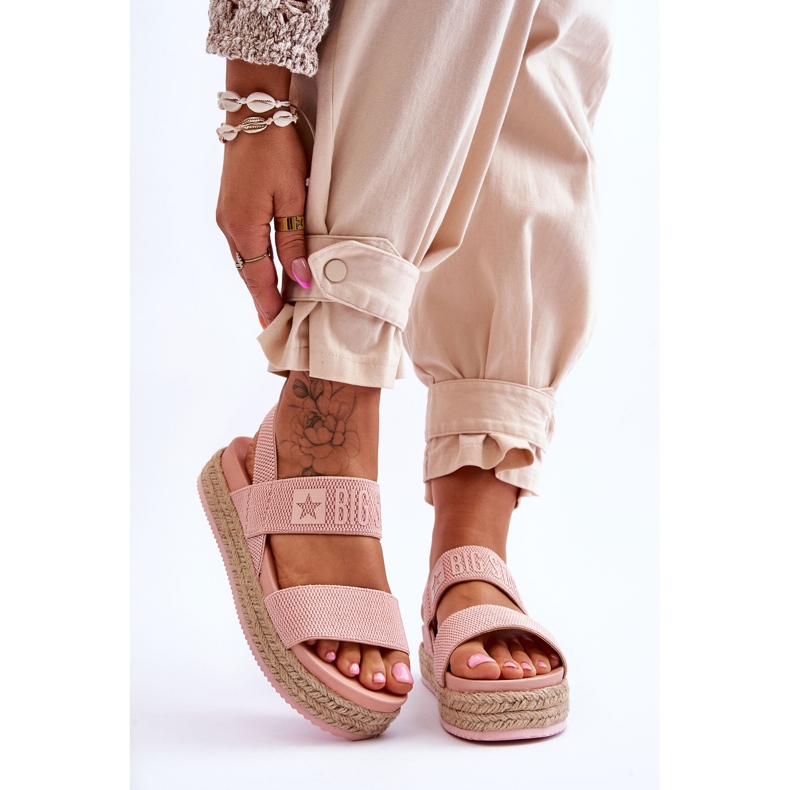 Sandalias Mujer Big Star LL274859 Rosa rosado 1