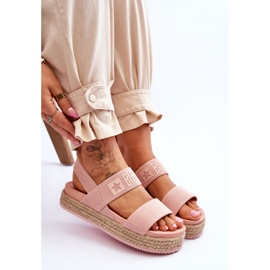 Sandalias Mujer Big Star LL274859 Rosa rosado 7