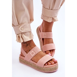 Sandalias Mujer Big Star LL274859 Rosa rosado 4