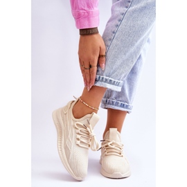 Zapatillas sin cordones para mujer Big Star LL274714 Beige 1