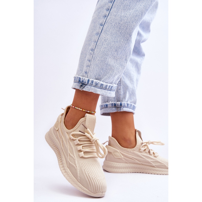 Zapatillas sin cordones para mujer Big Star LL274714 Beige 2 Zapatillas sin cordones para mujer Big Star LL274714 Beige 2