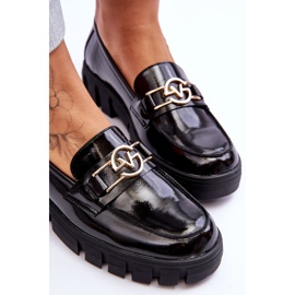 Vinceza Mocasines Mujer Lacados Negro Sanvi 3