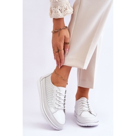 Vinceza Deportivas Mujer Piel Deportivas Deportivas Blancas Elami blanco 1
