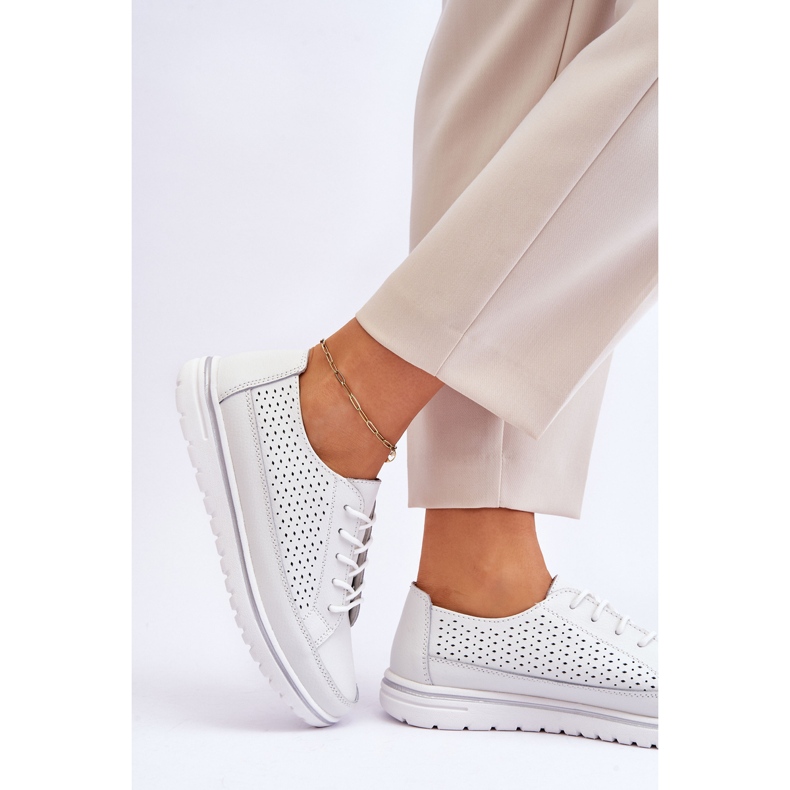 Vinceza Deportivas Mujer Piel Deportivas Deportivas Blancas Elami blanco 2