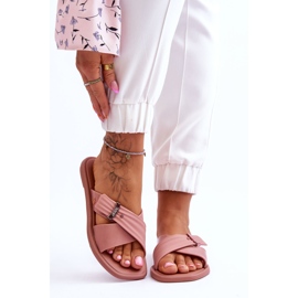 Pantuflas veganas perfumadas ZAXY JJ285216 Nude rosa 1