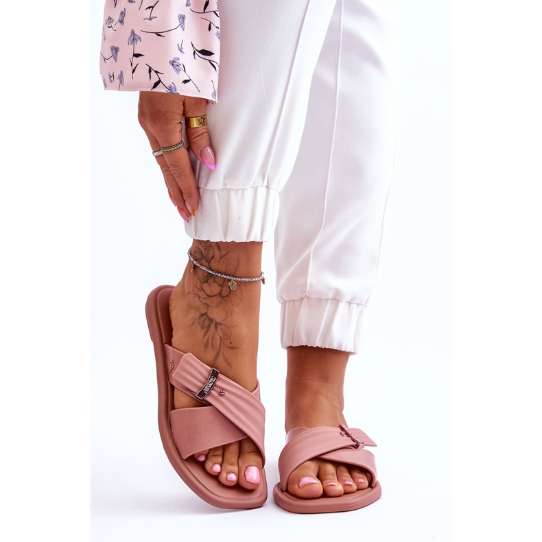 Pantuflas veganas perfumadas ZAXY JJ285216 Nude rosa 1