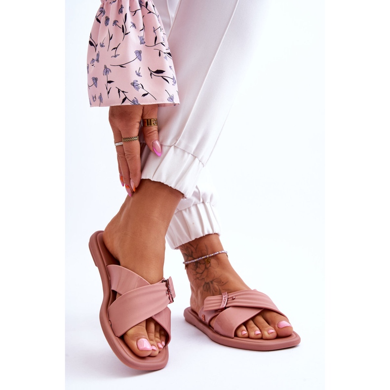Pantuflas veganas perfumadas ZAXY JJ285216 Nude rosa 2