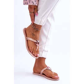 Chanclas Veganas Mujer ZAXY JJ285032 Nude rosado 5